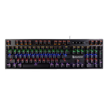 Gaming Keyboard Bloody B760, Mechanical, Optical switch, Neon Glare, Metallic Body, Black, USB 