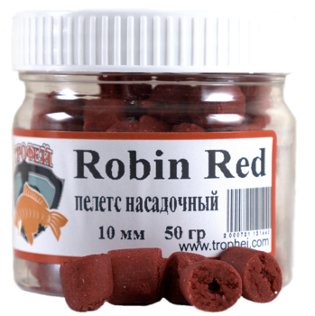 Pellets pentru fir Robin Red 10mm 50gr TRAFEI 