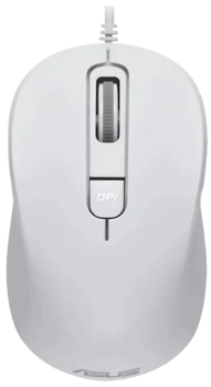 Mouse ASUS MU101C Silent, White 