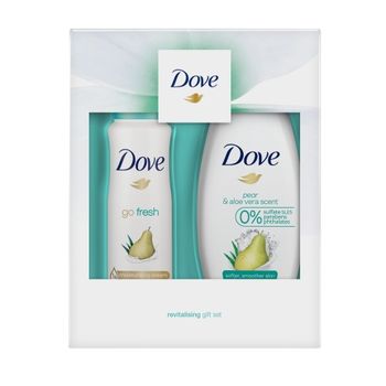 купить Cadou DOVE WOMEN PEAR&ALOE (Gel de Dus 250ml +Deo 150ml) в Кишинёве 