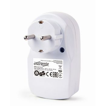 Power socket built-in, Out:1xCEE 7/4, 2xUSB, White, protective shutters, Energenie EG-ACU2-02 