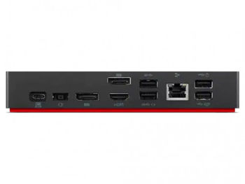 Lenovo Thinkpad USB-C Dock, 3xUSB 3.1, 2xUSB  2.0, 1xUSB-C, 2xDP, 1xRJ45, 1xHDMI, 1xAudio 