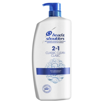 Șampon antimătreață H&S 2in1 Classic Clean, 900 ml 
