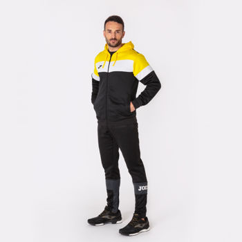 Олимпийка JOMA - CREW IV NEGRO-AMARILLO L 