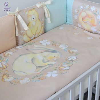 купить Veres Комплект для кроватки Cotton Touch, 6 штк в Кишинёве 