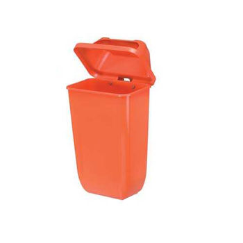купить Бак мусорный  50 л S для установки на стену (оранжевый) UNI в Кишинёве 