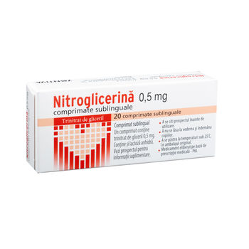 cumpără Nitroglicerin 0.5mg comp. N20 în Chișinău 