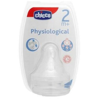 cumpără Chicco Tetine anticolică din silicon Physiologic, 2luni+, 2buc. în Chișinău 