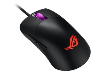 Gaming Mouse Asus ROG Keris, Optical, 16000 dpi, 6 buttons, RGB, 400ips, 50G, 62g, USB 