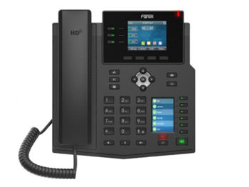 Fanvil X4U Black, VoIP phone, Colour Display, SIP support 