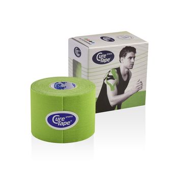 Кинезио тейп CureTape® SPORTS Лайм 