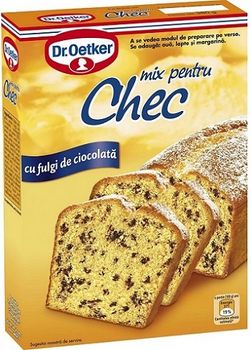 Микс для кекса с шоколадными хлопьями Dr. Oetker, 380г 