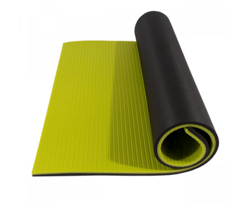 Коврик для йоги 95х61х1.4 см Yate SC00260 green/black (10848) 