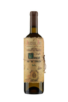 cumpără Mileștii Mici  Muscat col.2014/2015, vin alb sec de colecție,  0.75 L în Chișinău 