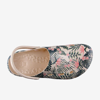 купить Женские Тапочки COQUI 1353 Beige tropical в Кишинёве 