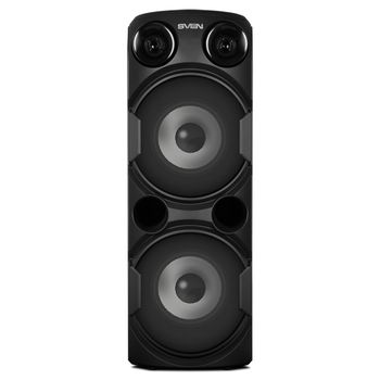 Partybox SVEN "PS-750" 80w, Black, Bluetooth, TWS, Bluetooth, FM, USB, microSD, 2x4400mA*h 