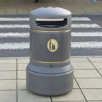 Уличная урна NEOPOLITAN PLAZA, 100L, MILLSTONE, GLSDN 