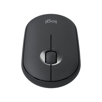 Wireless Mouse Logitech M350, Optical, 1000 dpi, 3 buttons, Ambidextrous, Slim, 2,4 /BT, 1xAA, Black 