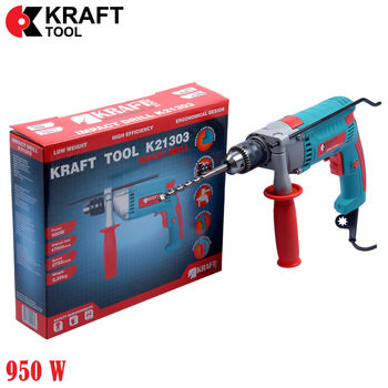 Электродрель ударная 950W K21303 KraftTool 