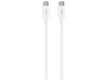 ttec Cable Type-C to Type-C 3A (1m), White 