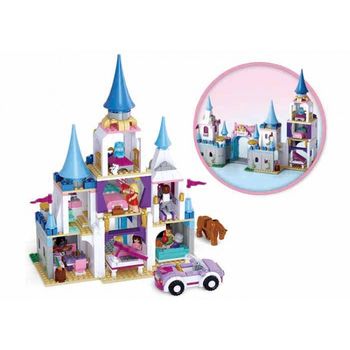 купить КОНСТРУКТОР GIRL IS DREAM Sapphire Castle - САПФИРОВЫЙ ЗАМОК 818pcs в Кишинёве 