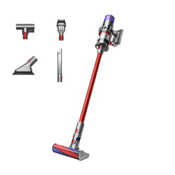 Вертикальный Пылесос Dyson V11 Fluffy, Nickel | Red 