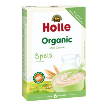 Holle Organic terci cu lapte de mei (6 luni+) 250g 