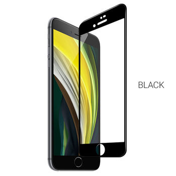 Защитное стекло Hoco for iPhone SE [Black] (G5) 