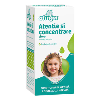 cumpără SBA Alinan Atentie și Concentrare sirop 150ml N1 (+1an)+ Cadou în Chișinău 