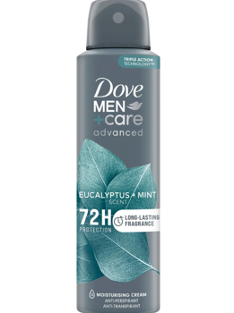 Dove Deo Men +Care Advanced Eucalyptus+Mint 150 ml. 