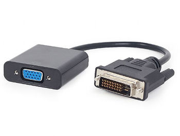 Gembird A-DVID-VGAF-01, DVI-D to VGA adapter cable, Black