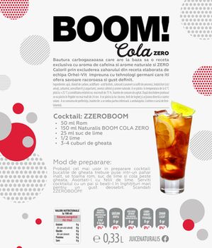 Naturalis BOOM! Cola Zero 