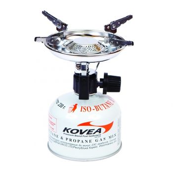 купить Горелка газовая невыносная Kovea Scout Stove 1.51 kW, 290 g, silver/black, TKB-8911-1 в Кишинёве 