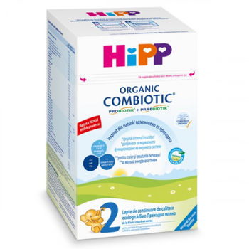 купить Hipp 2 Combiotic organic молочная смесь, 6+мес. 800 г в Кишинёве 