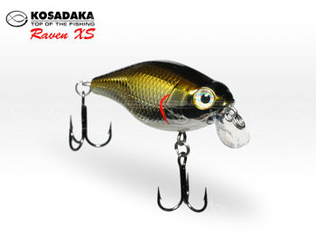 Воблер KOSADAKA RAVEN XL 40F (1-CNT), Floating, 40mm, 4,3g 