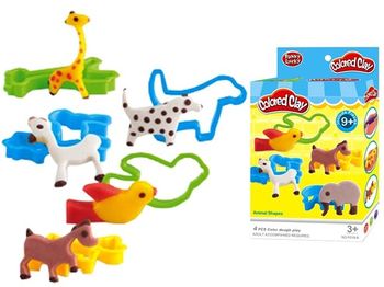 Set pentru modelare Funny Lucky mini-ZOO (accesorii) 