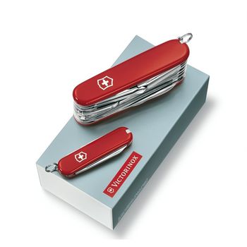 cumpără Set Duo Giftbox 1.8802 SwissChamps, Clasic Range, 91 mm, rosu în Chișinău 