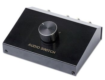 Gembird DSA-4 4-way Audio signal input manual box, Переключатель аудио сигналов