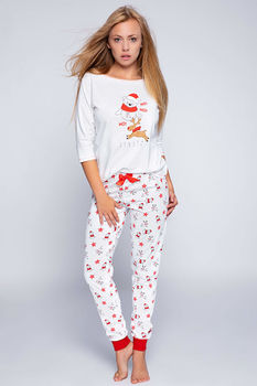 Pijama p-u dame SENSIS Snowman 