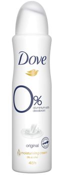 Антиперспирант Dove Original 0% алюминий, 150 мл 