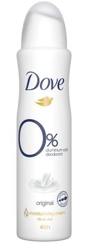 Антиперспирант Dove Original 0% алюминий, 150 мл 