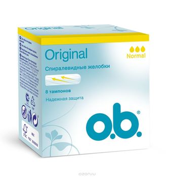 купить O.B. тампоны Original Normal, 8 шт в Кишинёве 