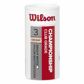 Воланчики для бадминтона (3 шт.) Wilson Championship 3 WH77 WRT6040WH77 (3569) 