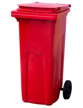 120L, Kонтейнеры для мусора, красный 