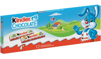 Batoane de ciocolata "Kinder Chocolate T12 Easter", 150 gr. 