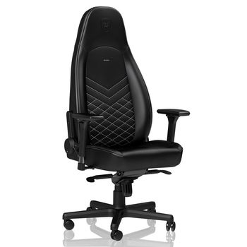 Gaming Chair Noble Icon NBL-ICN-PU-BPW Black/White, User max load up to 150kg / height 165-190cm 