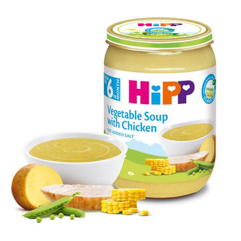 cumpără Hipp 7973 Pireu Supa de legume cu carne de pui (6 luni) 190g în Chișinău 
