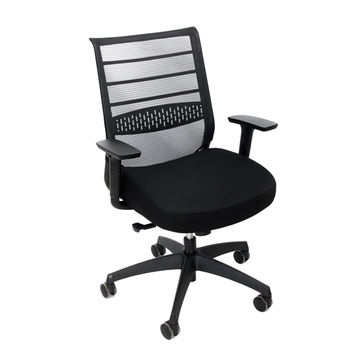 купить Офисный стул с черной сеткой и черным сиденьем в Кишинёве 