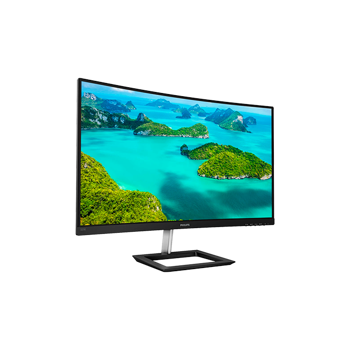 купить 31.5" PHILIPS 322E1C, Black, Curved-VA, 1920x1080, 75Hz,AdaptiveSync,4ms,MegaDCR,250cd,D-Sub+HDMI+DP в Кишинёве 