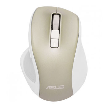 Mouse fara fir ASUS Silent Wireless Mouse MW202, Gold, Optical, 2.4GHz, 800dpi/1200dpi/2000dpi/4000dpi, Nano, USB 90XB066N-BMU020 (ASUS)